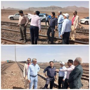 ایستگاه ریلی گندله سازی